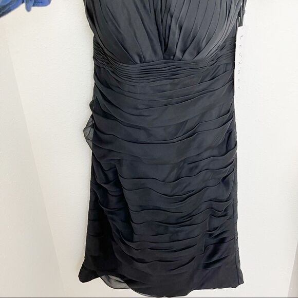 NWT Bill Levkoff Strapless Black Mini Dress - Picture 6 of 7